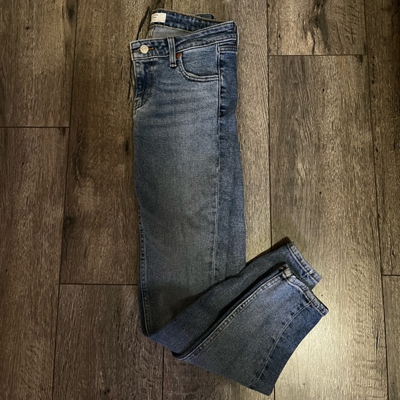 🌊 LEVI'S 711 MID RISE SKINNY JEANS - Picture 6 of 6